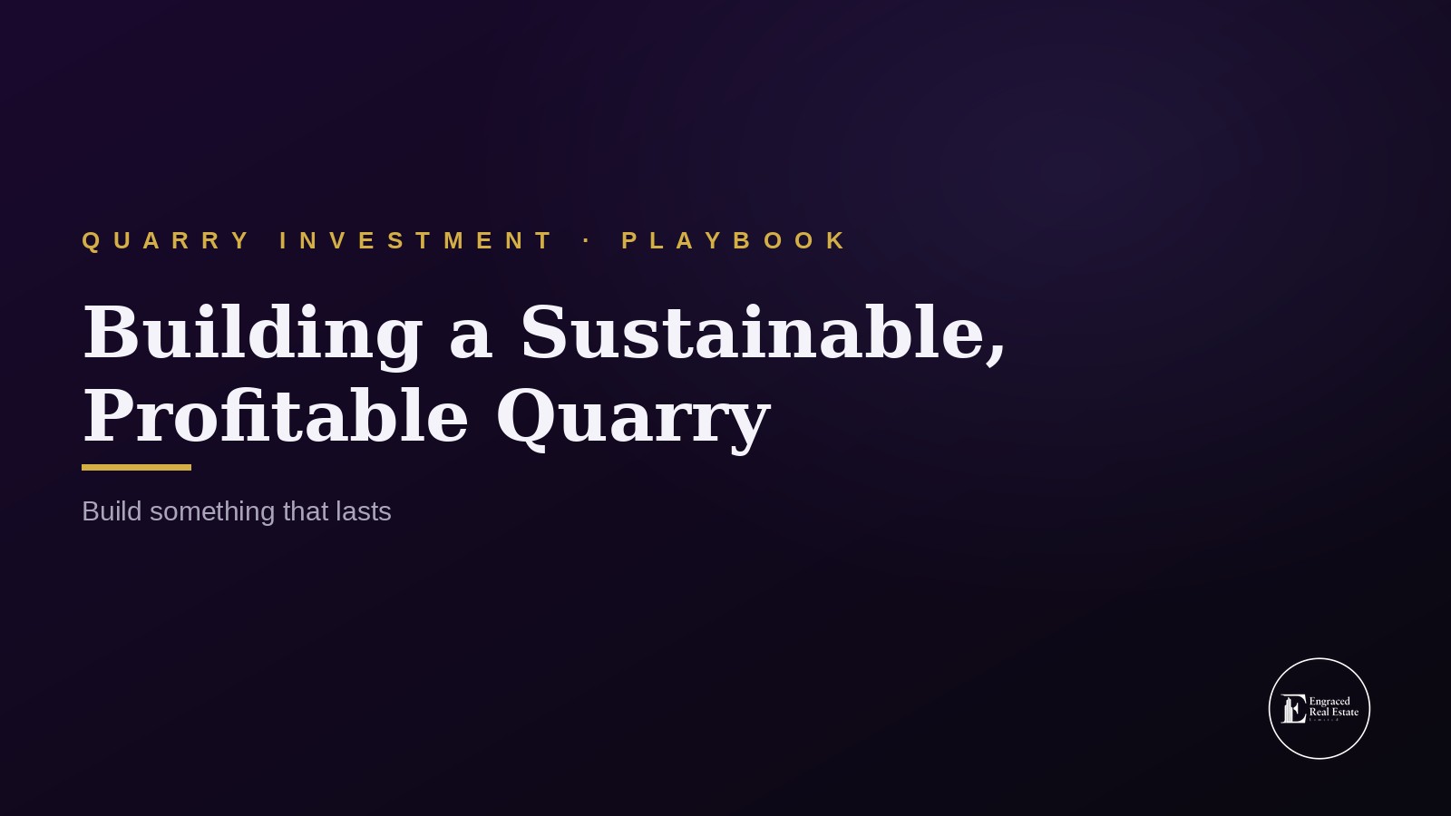 Building a Sustainable and Profitable Quarry Business in Nigeria